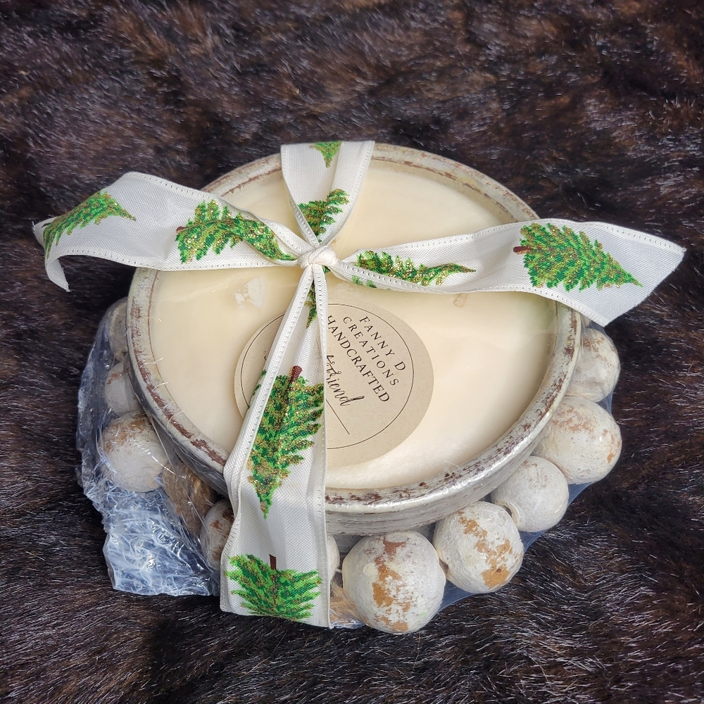 Handcrafted Christmas‎ Candle